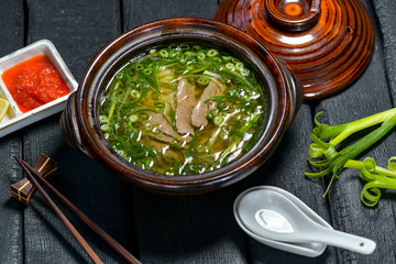 soup with vegetables