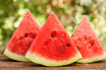 Watermelon pieces
