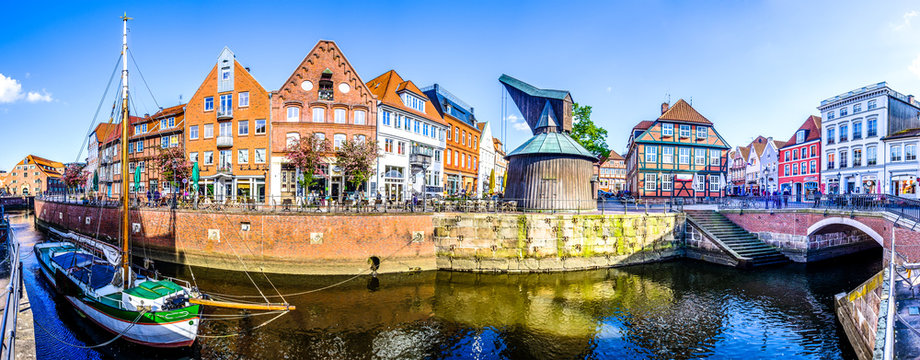 old town of stade in north germany