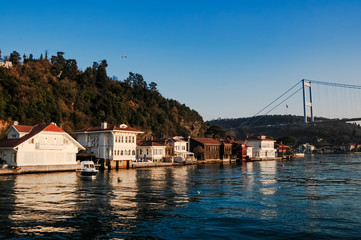 Obraz premium Istanbul city, the view from water, Turkey