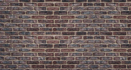 Old red brick wall high resolution texture. Rough brickwork retro background