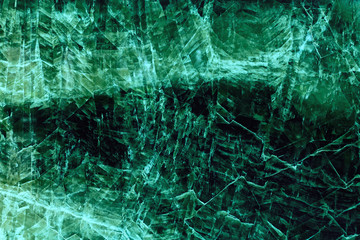 Green marble natural pattern for background, abstract lines, copy space.