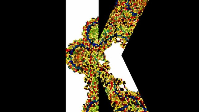 Letter K.