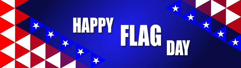 happy USA Flag day background vector illustratiom