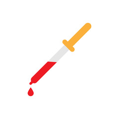 Pipette icon symbol simple design