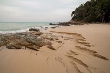Sunset on the beach at Thailand