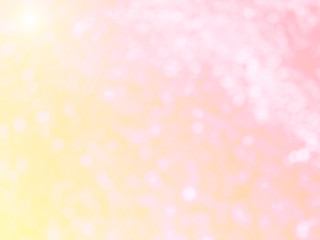 Abstract bokeh lights with lotus flower soft light background illustration