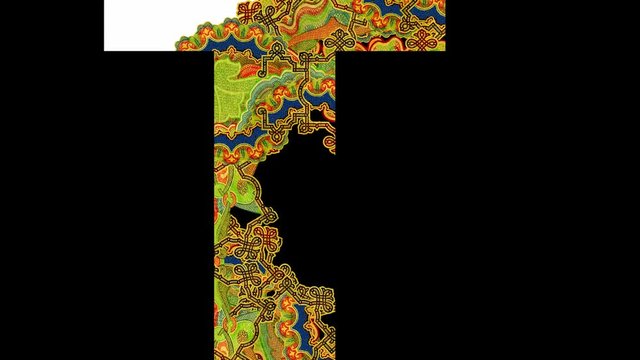 Letter T.