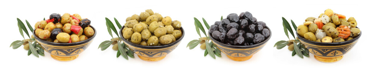 Mélanges d'olives