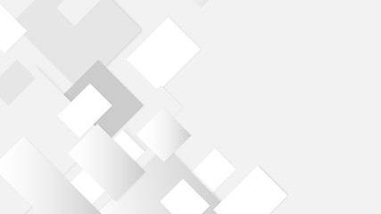 Abstract white and gray gradient color overlap dimension modern background design vector Illustration.