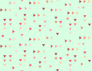 Fototapeta na wymiar Cute triangle pattern vector