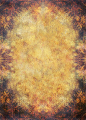 color ornamental structure, floral ornamental background. sepia tones.