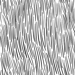Handdrawn seamless fur texture pattern vector