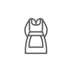 Portugal, traditional dress icon. Element of Portugal icon. Thin line icon for website design and development, app development. Premium icon