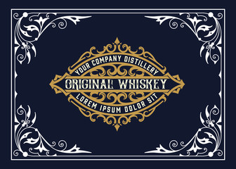 Vinatage design for Logo, Label or packing
