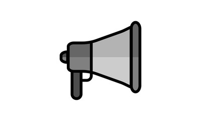 Megaphone icon for announcements or events