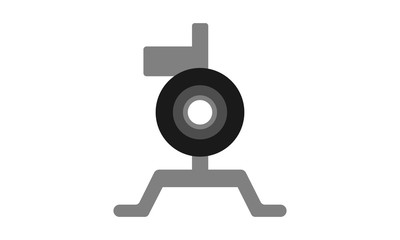 Pitching machine icon for baseball or softball practice