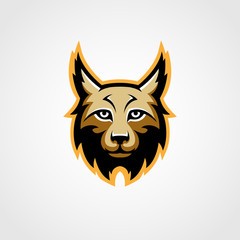 Lynx mascot logo vector © Анастасия Рябоконь