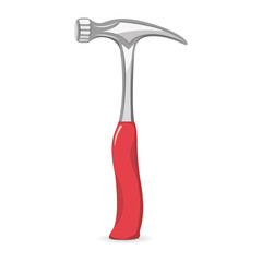 Hammer Werkzeug rot