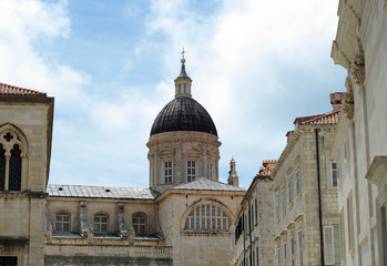Fototapeta na wymiar Dome d'une église croate - 3