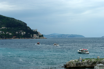 Côte adriatique face à Dubrovnik