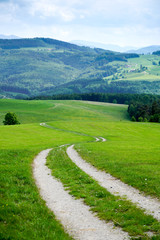 Obraz premium road in mountains