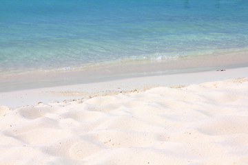 Fototapeta na wymiar Caribbean beach on Aruba island.