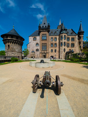 Castle Wernigerode, Harz, Saxony-Anhalt, Germany, Europe,. May 2016