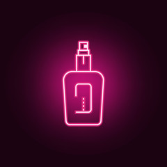 spray neon icon. Elements of web set. Simple icon for websites, web design, mobile app, info graphics
