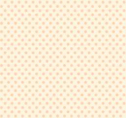 Simple dots pattern beige pastel color