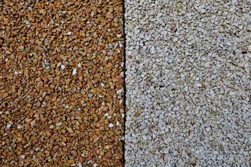 background of two different colors close up