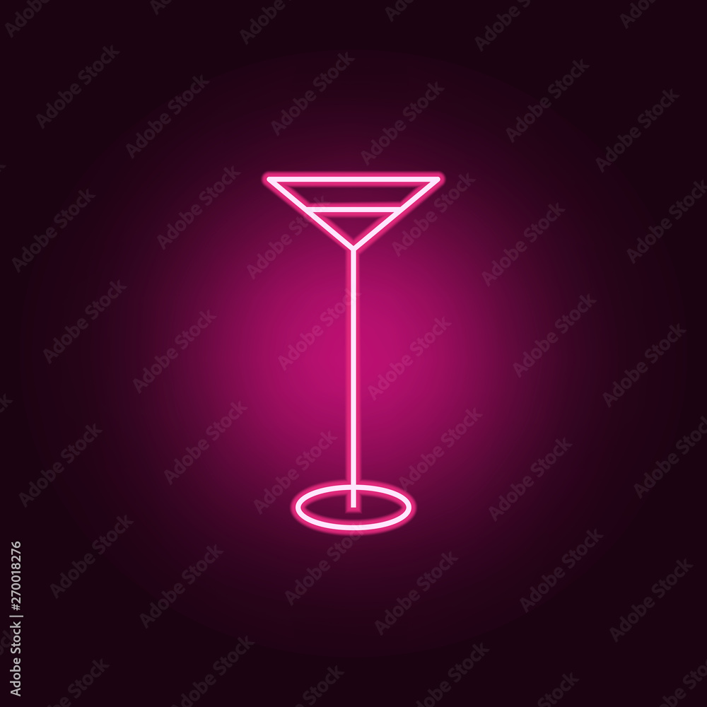 Aufkleber brace neon icon. elements of web set. simple icon for websites, web design, mobile app, info graphic