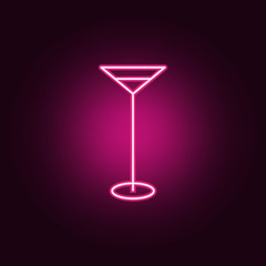 brace neon icon. Elements of web set. Simple icon for websites, web design, mobile app, info graphics