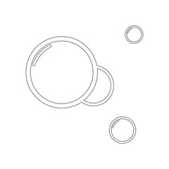 Bubble blower icon. Element of web for mobile concept and web apps icon. Outline, thin line icon for website design and development, app development