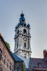 Belfry of Mons in Belgium.