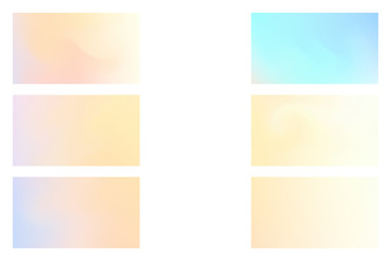 Fototapeta premium Modern colorful flow poster.