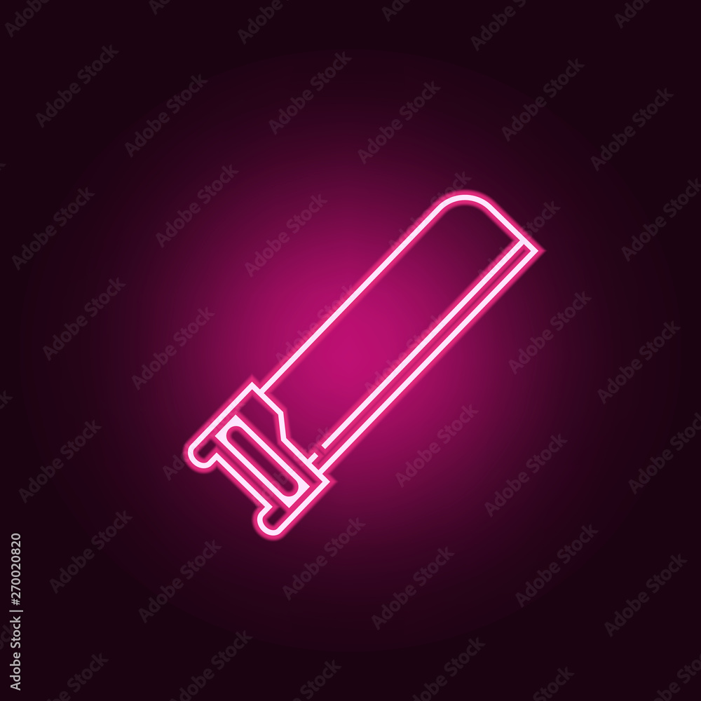 Poster toy ball for holiday fir-tree neon icon. elements of web set. simple icon for websites, web design, 