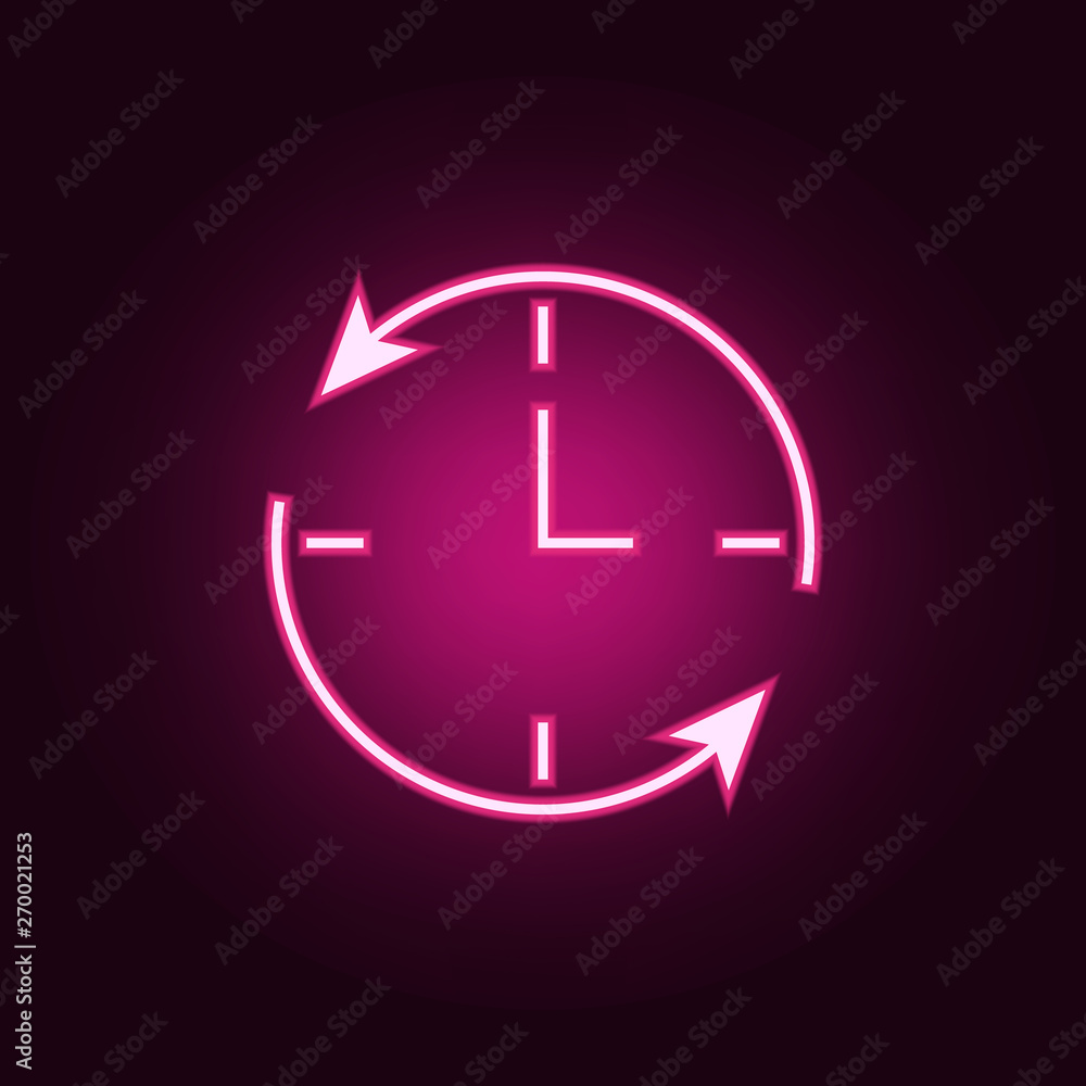 Poster garlands neon icon. elements of web set. simple icon for websites, web design, mobile app, info grap