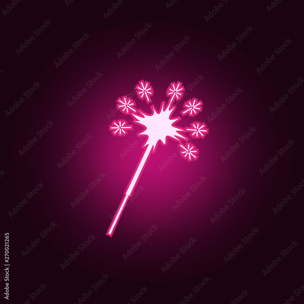 Aufkleber weight with heart neon icon. elements of web set. simple icon for websites, web design, mobile app, 