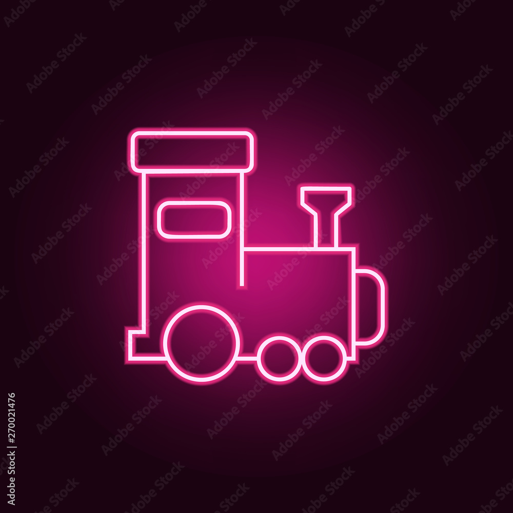 Poster school board neon icon. elements of web set. simple icon for websites, web design, mobile app, info 