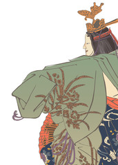 能　月岡耕漁　胡蝶