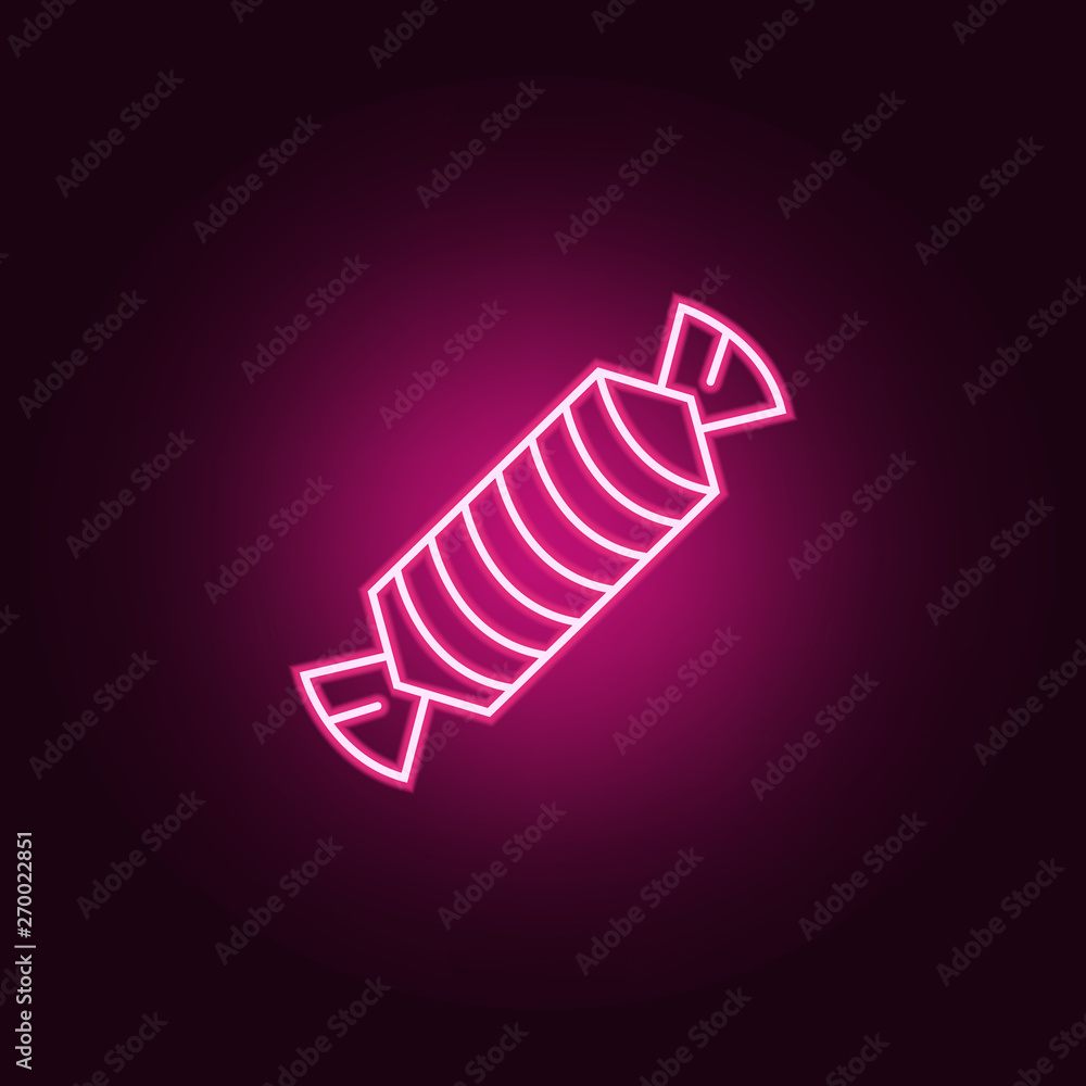Poster a shelf neon icon. elements of web set. simple icon for websites, web design, mobile app, info graph