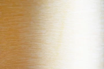 Fotobehang Texture, background option. Fabric, delicate golden hues, wave. © Elena Shi