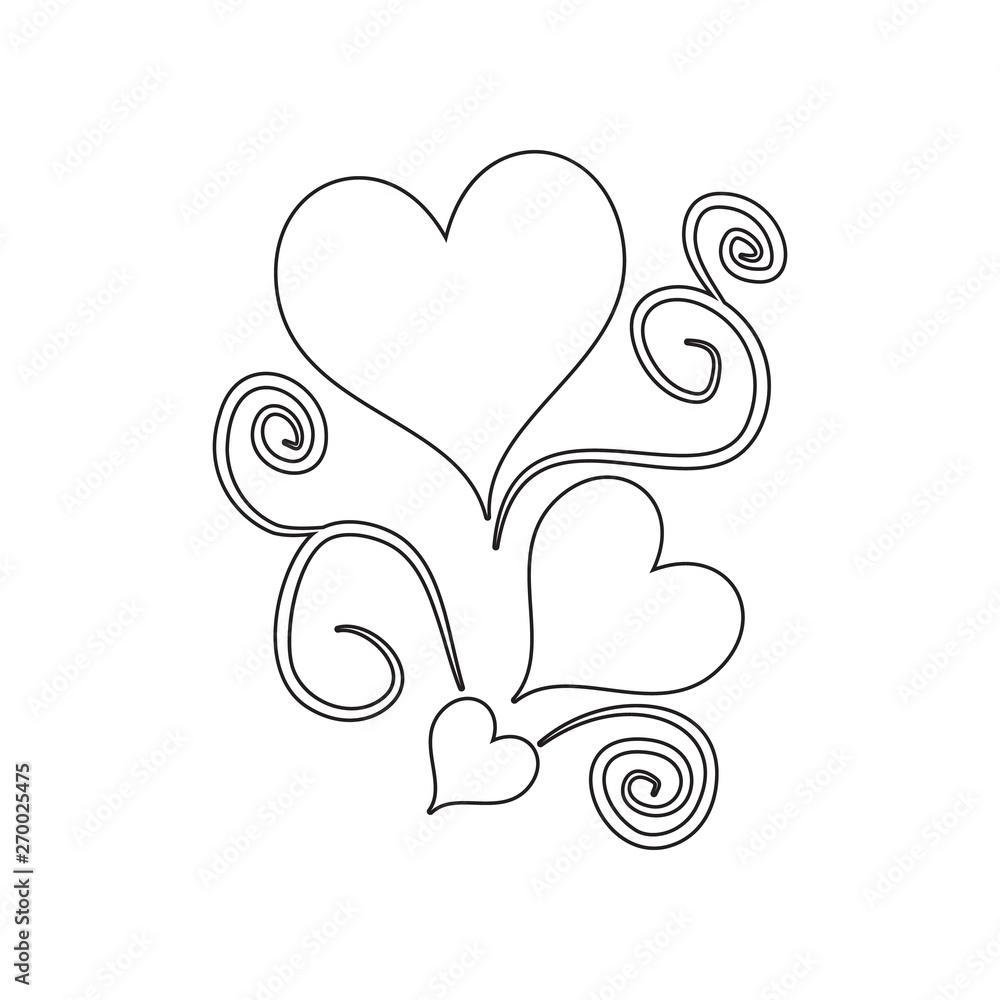 Aufkleber box of chocolates in the shape of heart icon. element of valentine's day, wedding for mobile concept