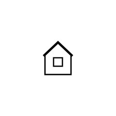 Obraz na płótnie Canvas House simple icon vector