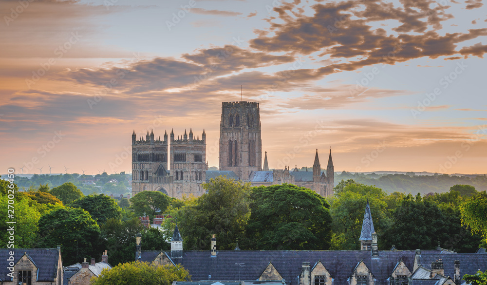 Wall mural durham cathedral