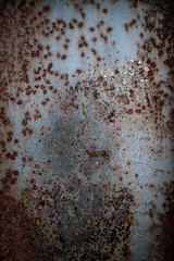 Abstract rust pattern on metal texture background