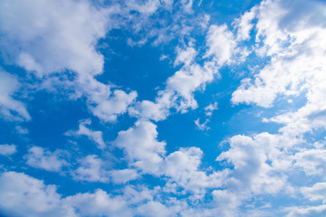 初春の青空