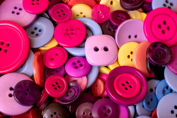 Colorful button background 