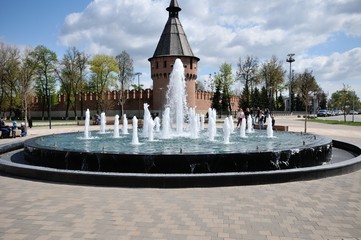 Tula Kremlin City Fountain